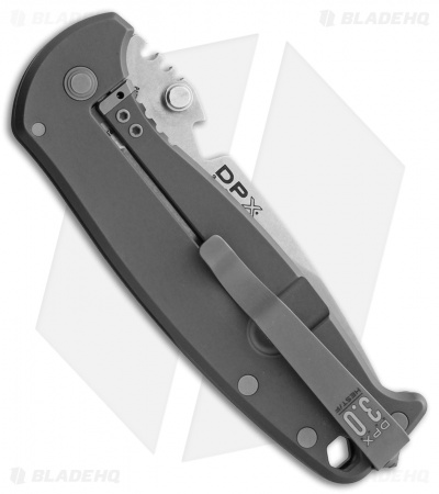 DPx Gear Hest/F 3.0 DECADE Frame Lock Knife Blasted Titanium (3.25" Stonewash)