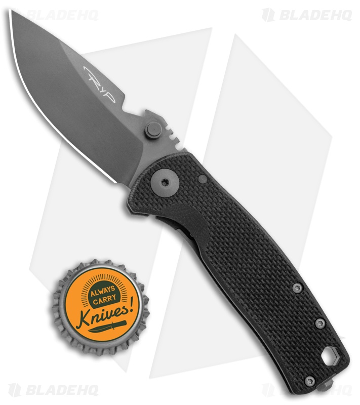 DPx Gear HEST/F Urban Frame Lock Knife Black G-10/Ti (2.9
