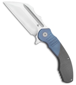 DSK Tactical VX-P Frame Lock Knife Titanium/Carbon Fiber (3.5" Satin 20CV)