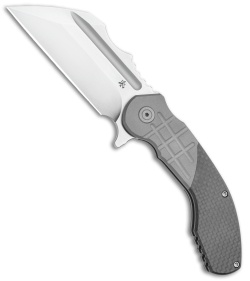 DSK Tactical VX-P Frame Lock Knife Titanium/Carbon Fiber (3.5" Satin 20CV)