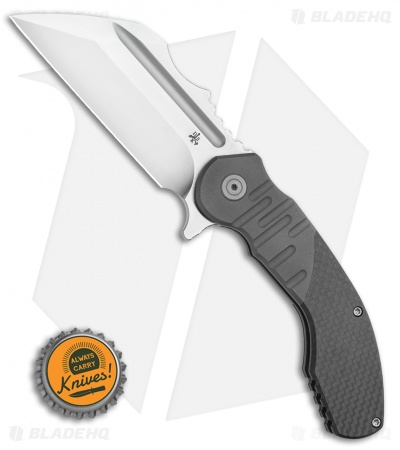 DSK Tactical VX-P Frame Lock Knife Titanium/Carbon Fiber (3.5" Satin 20CV)