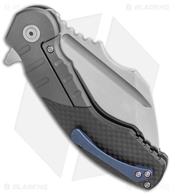 DSK Tactical VX-P Frame Lock Knife Titanium/Carbon Fiber (3.5" Satin 20CV)