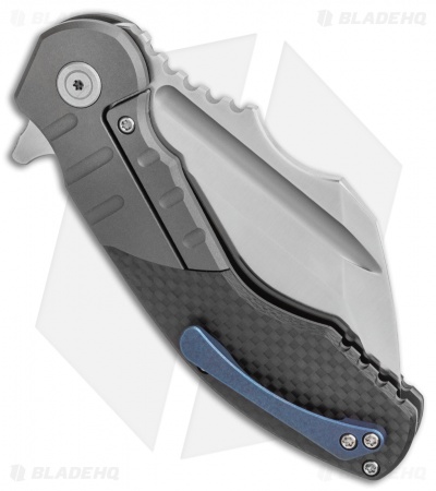 DSK Tactical VX-P Frame Lock Knife Titanium/Carbon Fiber (3.5" Satin 20CV)