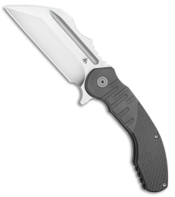 DSK Tactical VX-P Frame Lock Knife Titanium/Carbon Fiber (3.5" Satin 20CV)