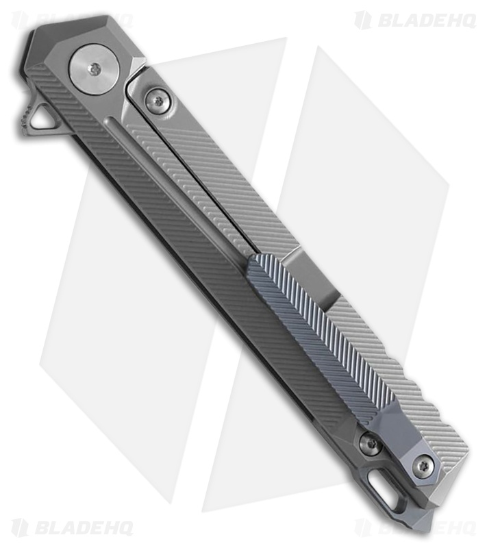 Dreamtech Flipper Linerlock Gray Titanium - Blade HQ