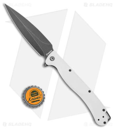 Daggerr Knives Vendetta Frame Lock Knife Stormtrooper (5" Black)
