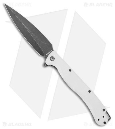 Daggerr Knives Vendetta Frame Lock Knife Stormtrooper (5" Black)