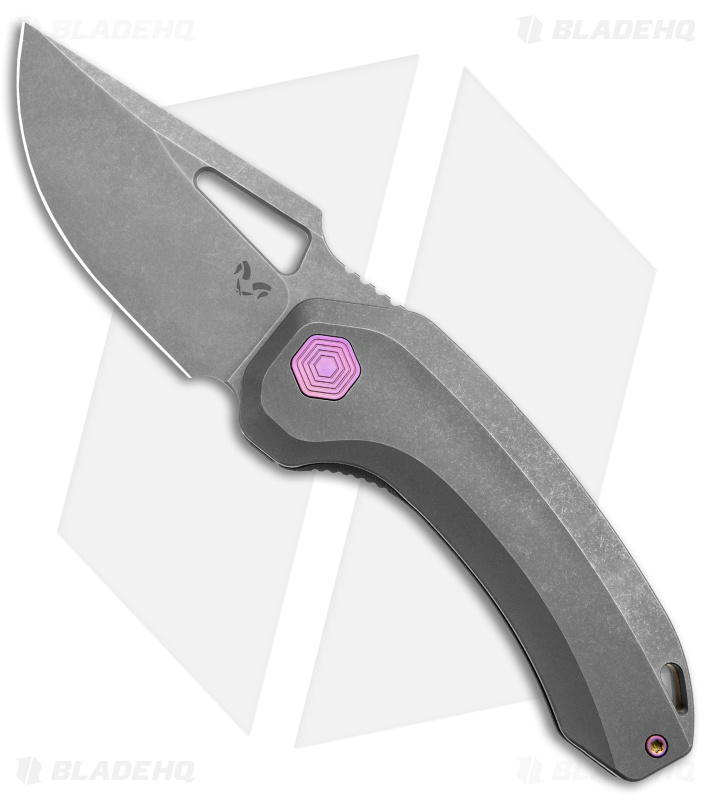 Damned Designs | Djinn XL | Frame Lock Knife | Titanium