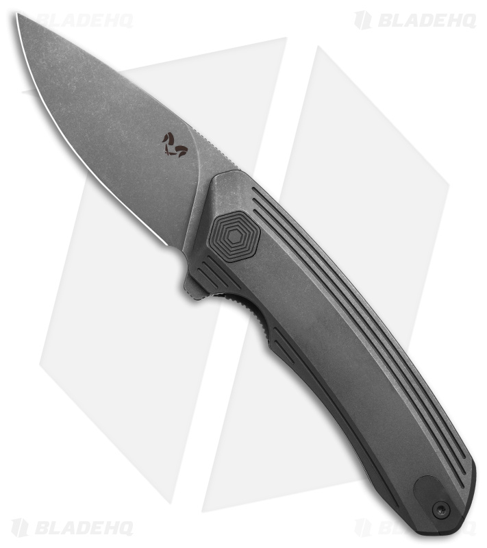 Damned Designs Invictus Liner Lock Knife SW Titanium (3.25" SW 14C28N)