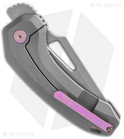 Damned Designs Oni XL | Frame Lock Knife | Titanium - Blade HQ