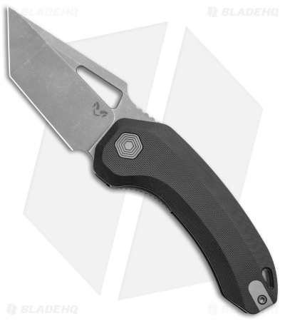 Damned Designs Oni XL Liner Lock Knife Black G-10 (3" SW)
