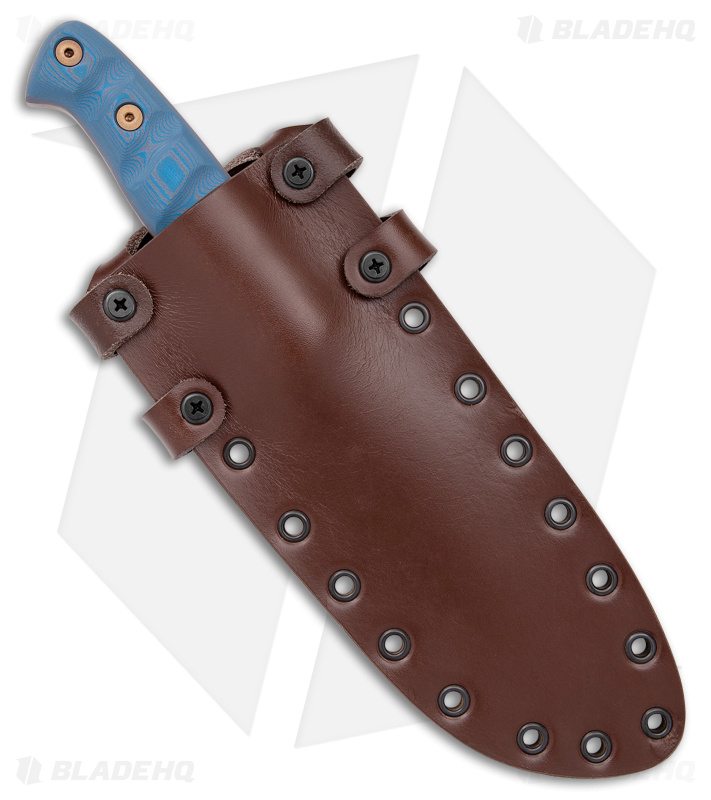 Dawson Knives Big Bear Fixed Blue G-10 (Copper) - Blade HQ