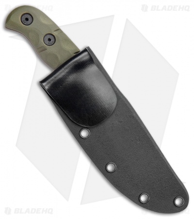Dawson Knives Deep Notch OD Green G-10 (3.25" Arizona Copper)