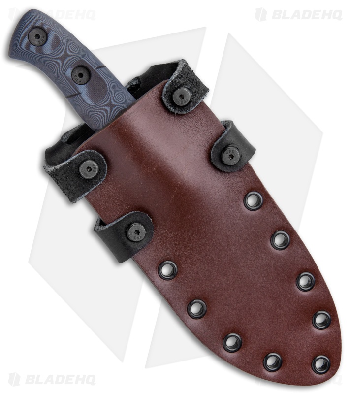 Dawson Knives Huntsman Fixed Blade Knife Black/Pewter G-10 (4.1" Specter)