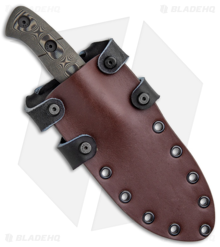 Dawson Knives Huntsman Fixed Blade Knife Black/Tan G-10 (4.1" Specter)