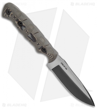 Dawson Knives Huntsman Fixed Blade Knife Black/Tan G-10 (4.1" Specter)