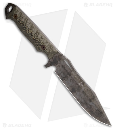 Dawson Knives Marauder Gen 2 Fixed Blade Knife Ultrex Camo G-10 (6.1" Monsoon)