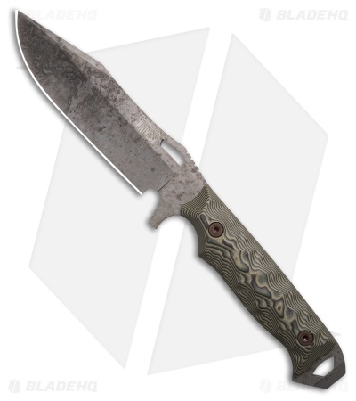 Dawson Knives Marauder Gen 2 Fixed Blade Knife Ultrex Camo G-10 (6.1" Monsoon)