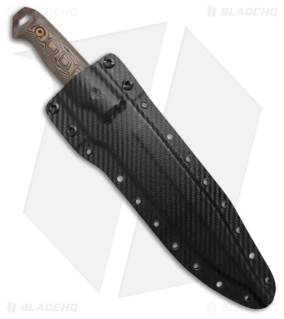 Dawson Knives Marauder XL Fixed Blade Knife Ultex Camo (7.25" Scorched Earth)