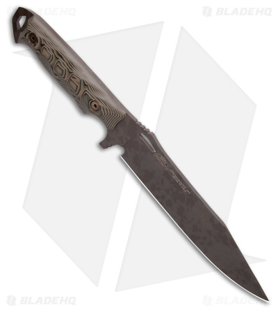 Dawson Knives Marauder XL Fixed Blade Knife Ultex Camo (7.25" Scorched Earth)
