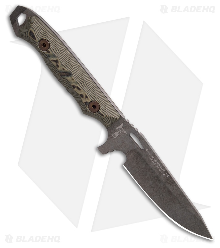 Dawson Knives Outcast Gen 2 Fixed Blade Knife Ultrex Camo G-10 (3.1" Monsoon)