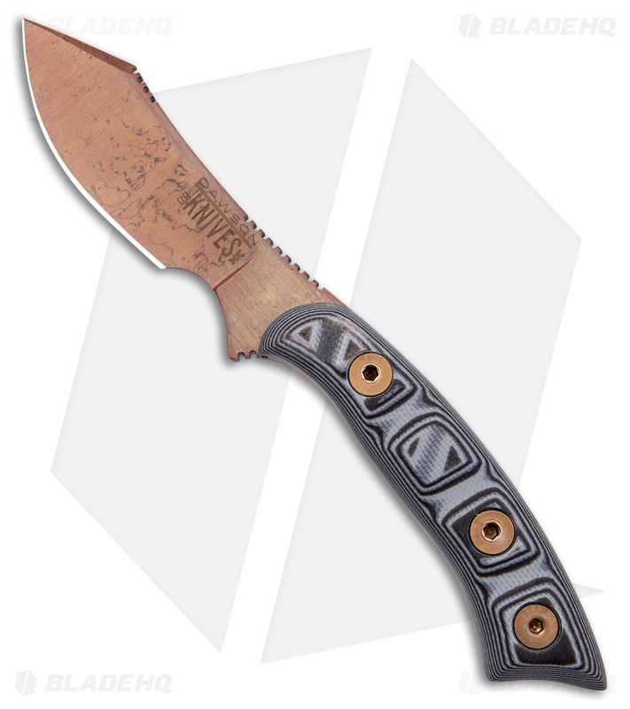 Dawson Knives Snakebite Black G-10 (MagnaCut) - Blade HQ