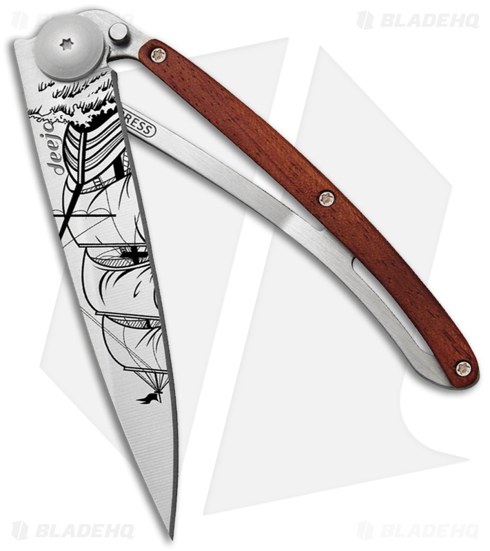 Deejo 37g Corsair Ultra-Light Liner Lock Coralwood (3.75