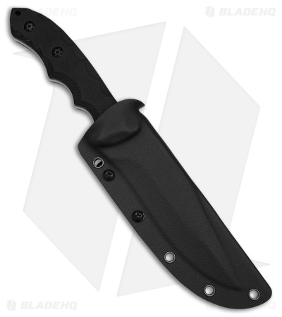 Defcon Hydra Fixed Blade Black G-10 (6" Stonewash D2)
