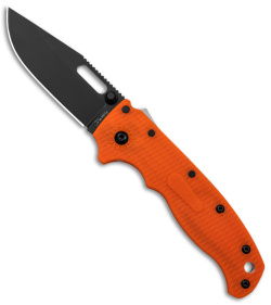 Demko AD20.5 Shark-Lock Knife Orange Grivory (3.2" Black DLC)