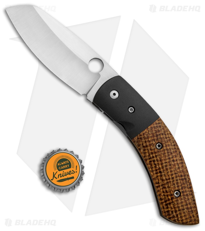 Deviant Blades Whale Frame Lock Knife Zirc/Thunderstrike Kevlar
