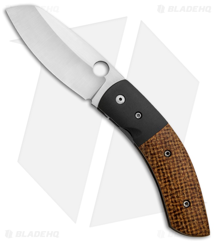 Deviant Blades Whale Frame Lock Knife Zirc/Thunderstrike Kevlar (3.7" Satin)