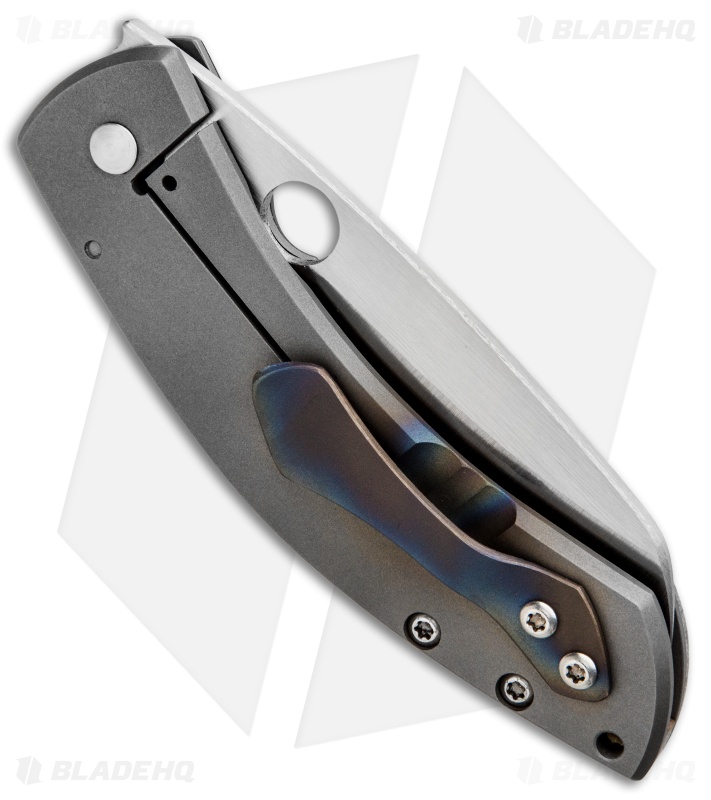 Deviant Blades Whale Frame Lock Knife Zirc/Thunderstrike Kevlar