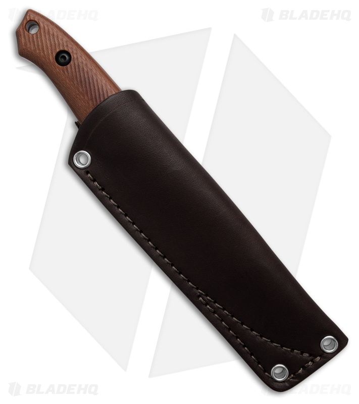 Dogwood Custom Knives Echo-3 Natural Micarta Horn Texture (4.25" SW)