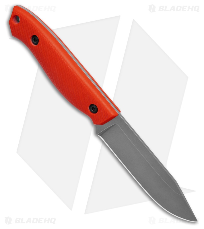 Dogwood Custom Knives Echo-3 Orange G-10 Horn Texture (4.25" SW)