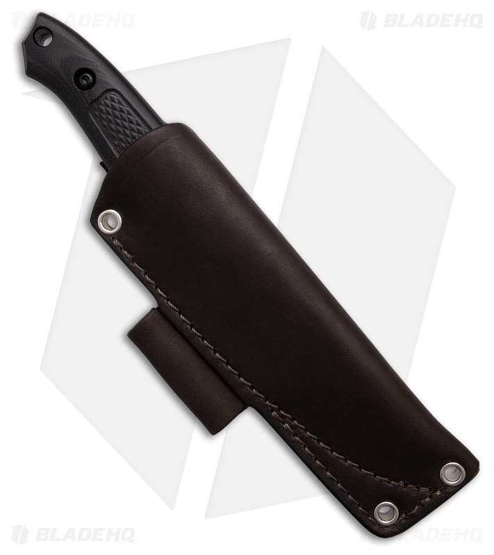 Dogwood Custom Knives Echo-3 Smoke Micarta Cross Check (4.25" SW)