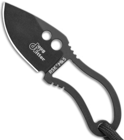 Doug Ritter RSK Mk5 Survival Fixed Blade Knife (1.8&quot; Black) DRMK5K | 132396