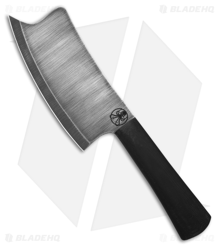 Drifter Blades Kodiak Cleaver Fixed Blade Knife Black G-10 (6.25" AW/BW)