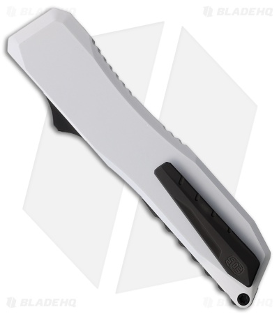 EOS Harpoon Wharncliffe OTF Knife Stormtrooper White (3.75" Two-Tone)