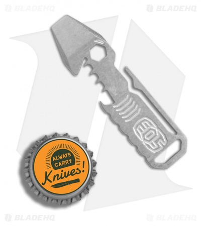 EOS Mini TiShark Pocket Tool Keychain Bottle Opener - Raw