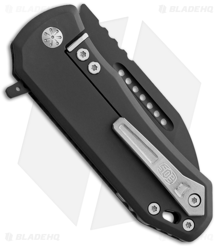 EOS Orca-S  Frame Lock Knife Carbon Fiber/Black Titanium (3" Black) S002