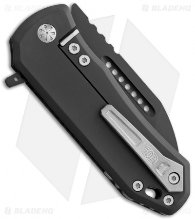 EOS Orca-S  Frame Lock Knife Carbon Fiber/Black Titanium (3" Black) S002
