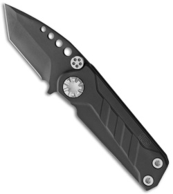 EOS Prawn Tanto Friction Folder Knife Black DLC Titanium (2.1" D2 DLC)