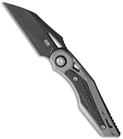 EOS Urchin Friction Folding Knife SW Ti/Black CF (3.125" Black DLC Nitro-V)