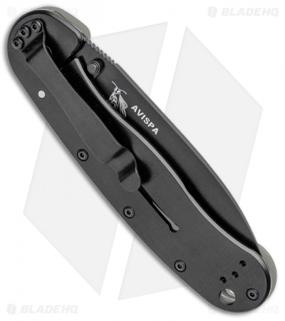 BRK Jeff Randall Avispa Frame Lock Knife Foliage Green (3.5" Black)