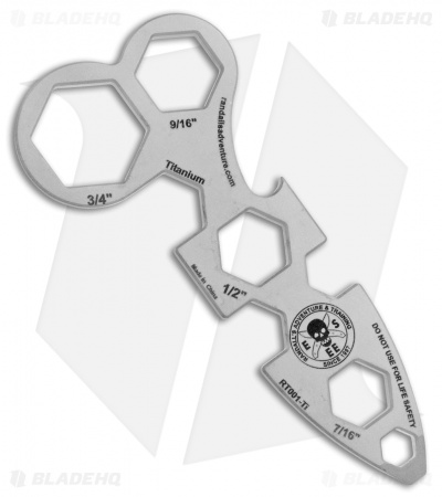 ESEE WRAT Wrench, Titanium, Tumbled Finish RT001-Ti