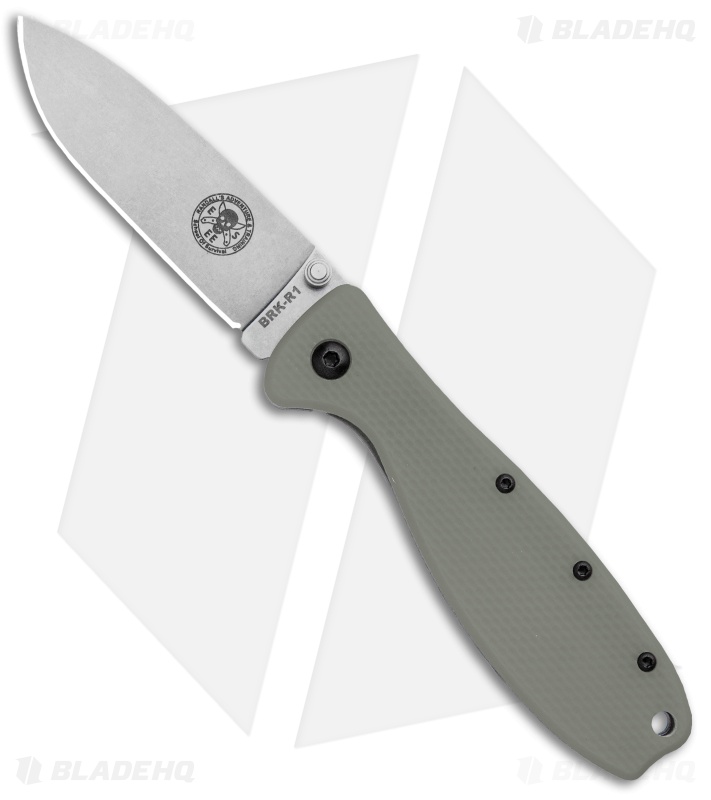 ESEE Zancudo Frame Lock Knife Foliage Green (2.94" Stonewash)