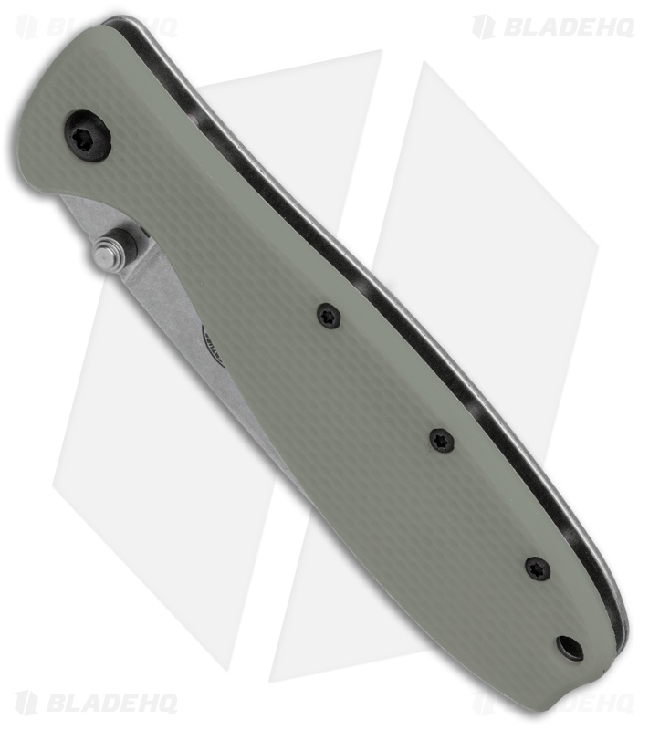 ESEE Zancudo Frame Lock Knife Foliage Green (2.94" Stonewash)