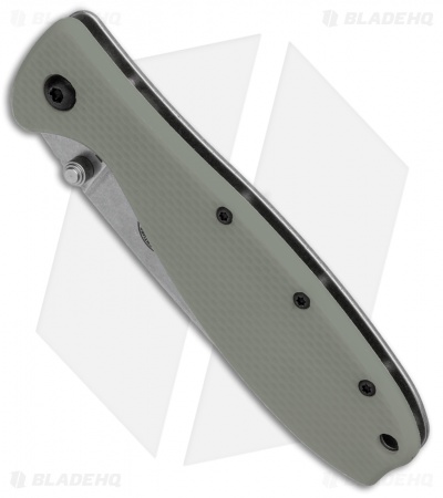 ESEE Zancudo Frame Lock Knife Foliage Green (2.94" Stonewash)