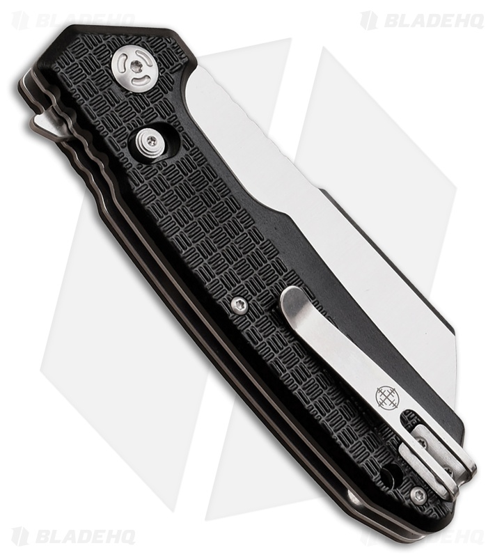 Elite Tactical Wretch Liner Lock Knife Black Aluminum (3.75" Satin)