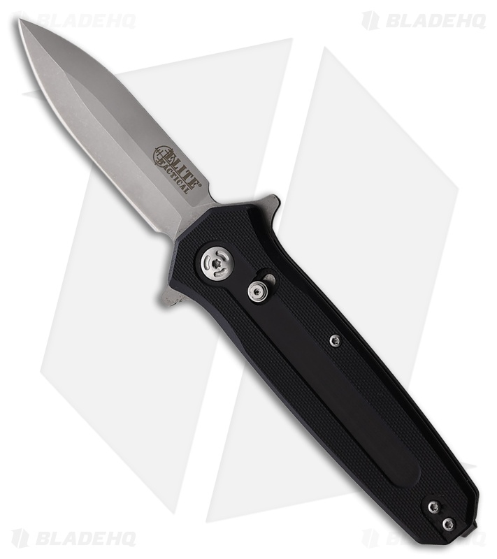 Elite Tactical Incognito Rapid Lock Knife Black G-10 (3.25" Bead Blast)
